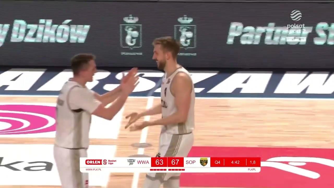 Mateusz Szlachetka za trzy z faulem! #ORLENBasketLiga #PLKPL