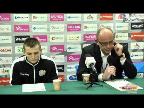 Zapis konferencji po meczu Polfarmexu Kutno z Energą Czarni Słupsk (20 grudnia 2014 r.)
