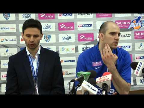 Konferencja prasowa po meczu, AZS Koszalin - Polski Cukier Toruń 89:74, 14.03.2015