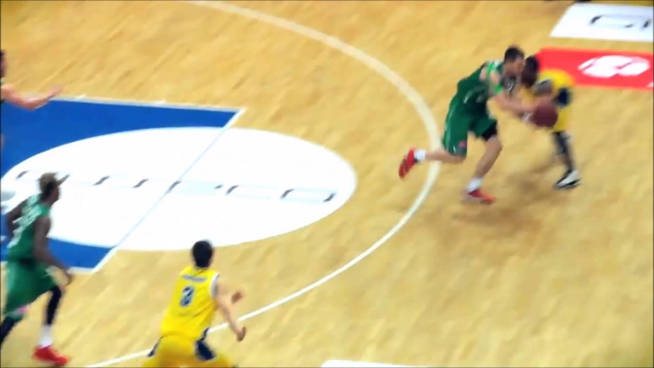 Mateusz Ponitka - przejmuje i kończy kontrę z góry! #TBLPL