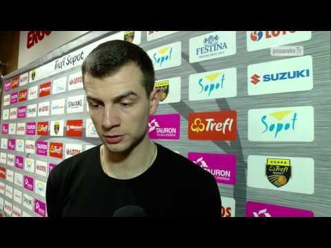 Trefl Sopot - Wikana Start Lublin (Dutkiewicz, B.Diduszko) 09.01.2015