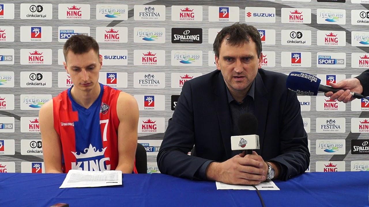 Konferencja prasowa po meczu King - Stelmet BC 74:62
