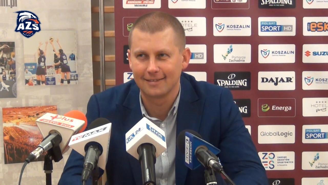 Konferencja po meczu AZS Koszalin - TBV Start Lublin 126:122, 17.03.2019
