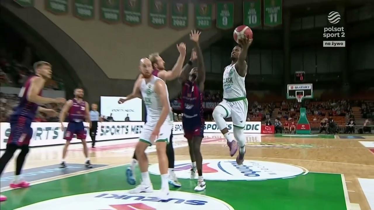 Kassim Nicholson blokuje do deski! #ORLENBasketLiga #PLKPL