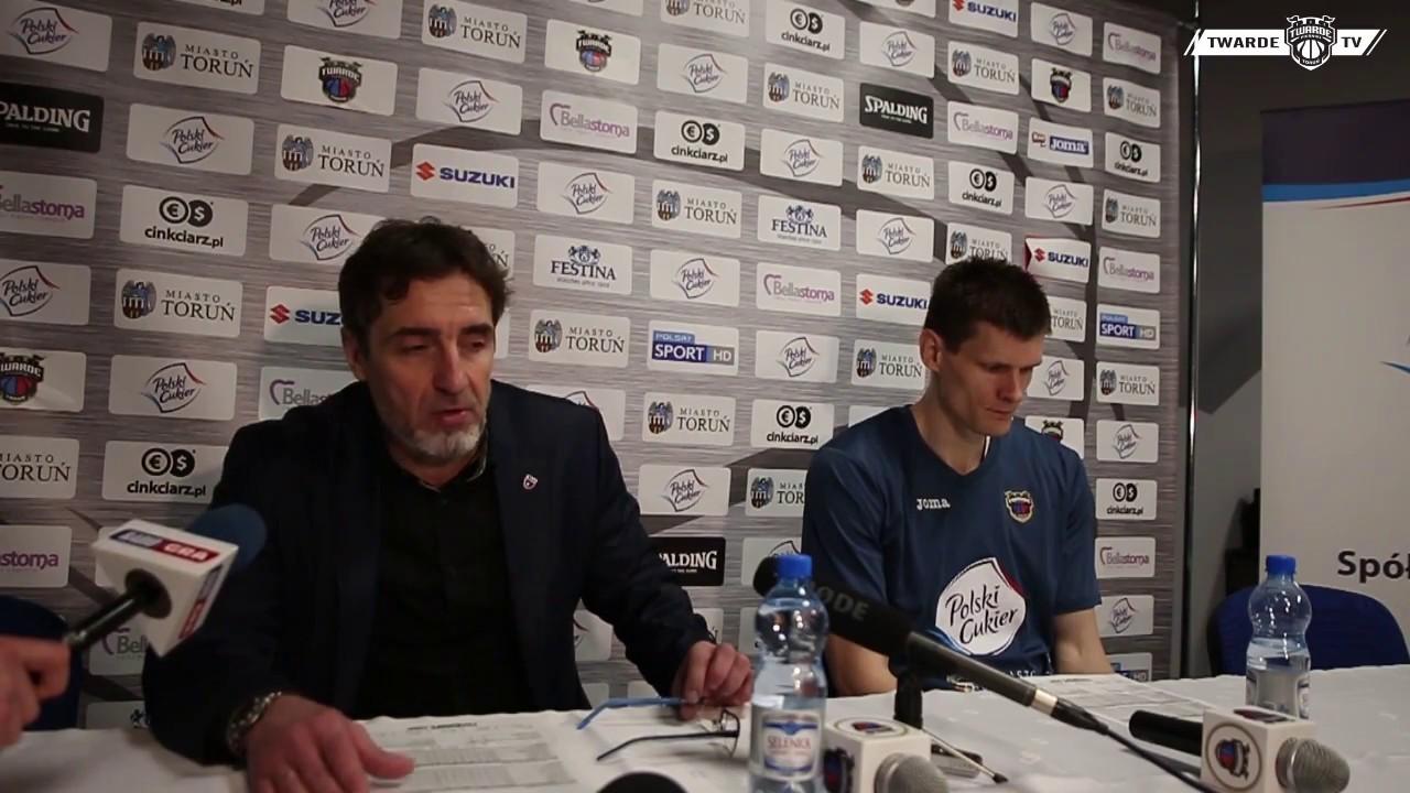 Konferencja po meczu: Polski Cukier Toruń - MKS Dąbrowa Górnicza