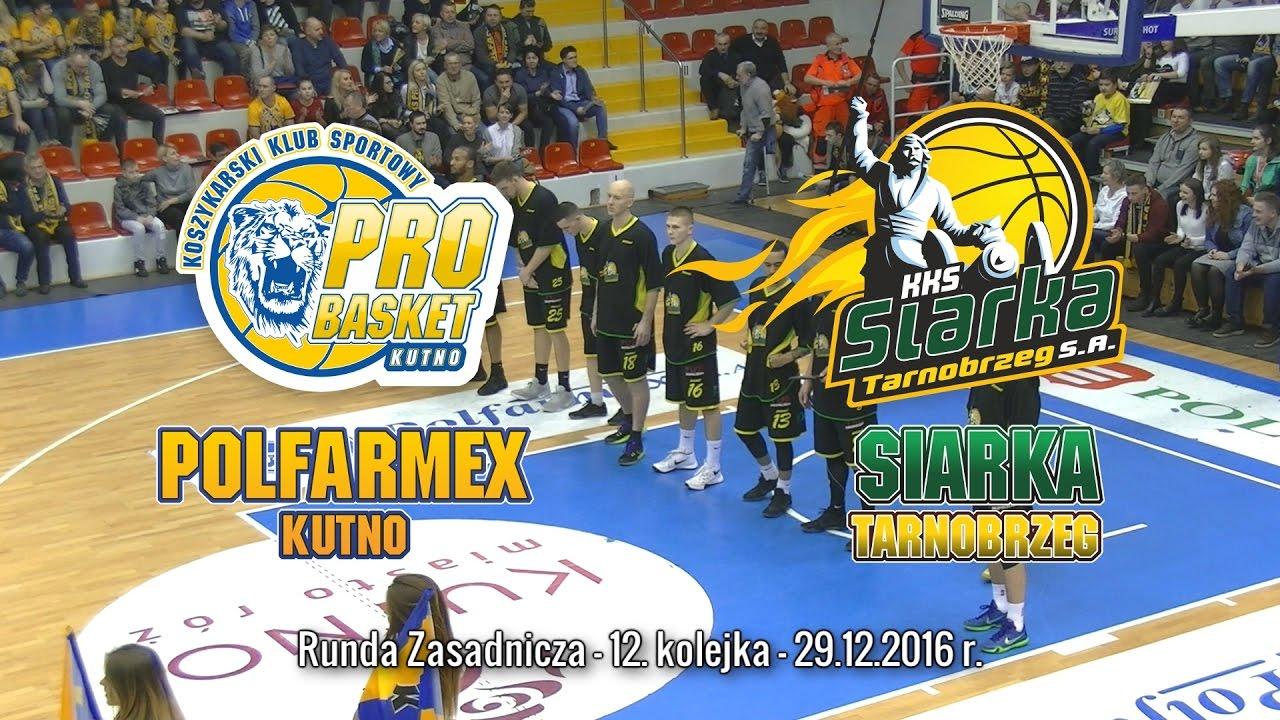 Skrót meczu Polfarmex Kutno - Siarka Tarnobrzeg - 29.12.2016