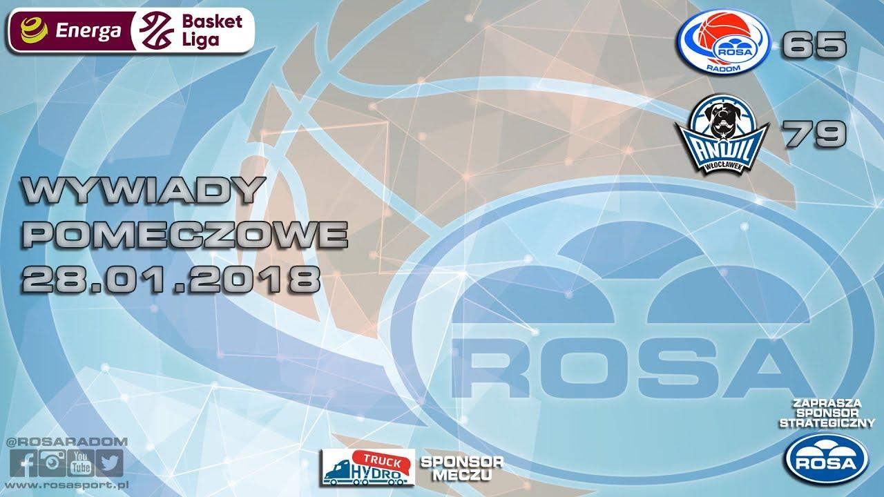 Wywiady po meczu ROSA Radom - Anwil Włocławek #plkpl