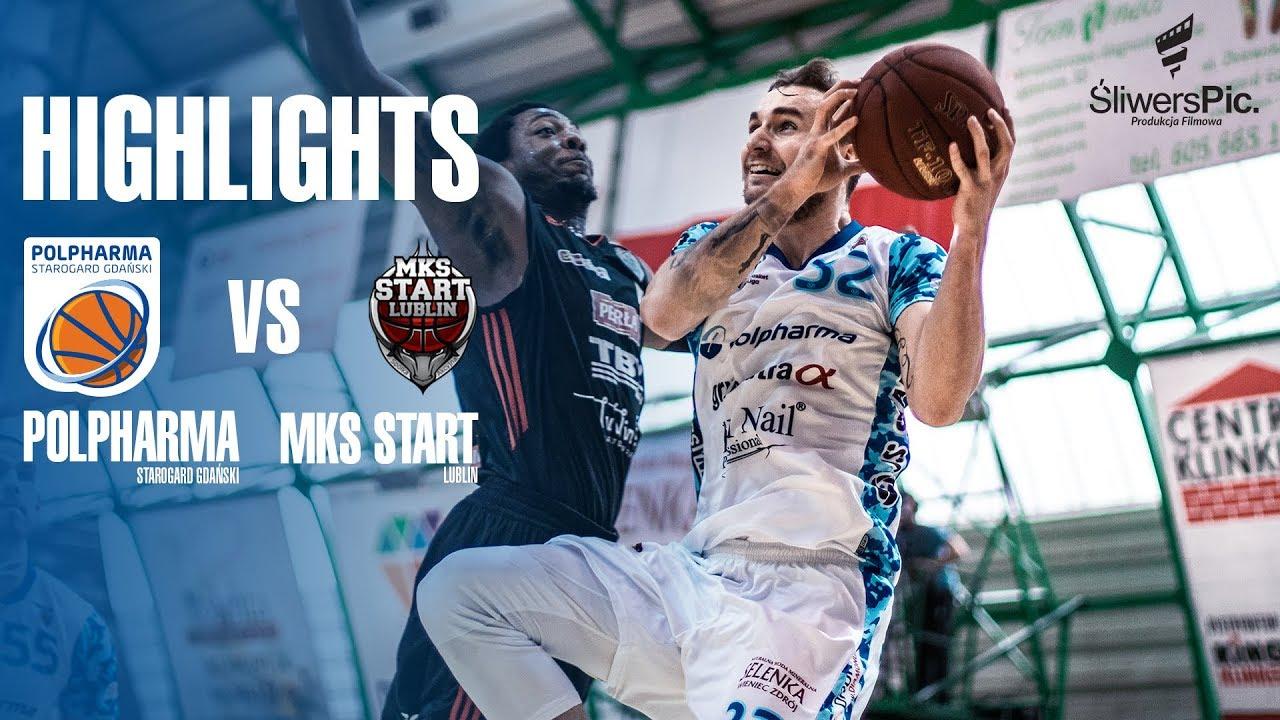 Polpharma Starogard Gd - TBV STart Lublin (skrót meczu ) 11.11.2018