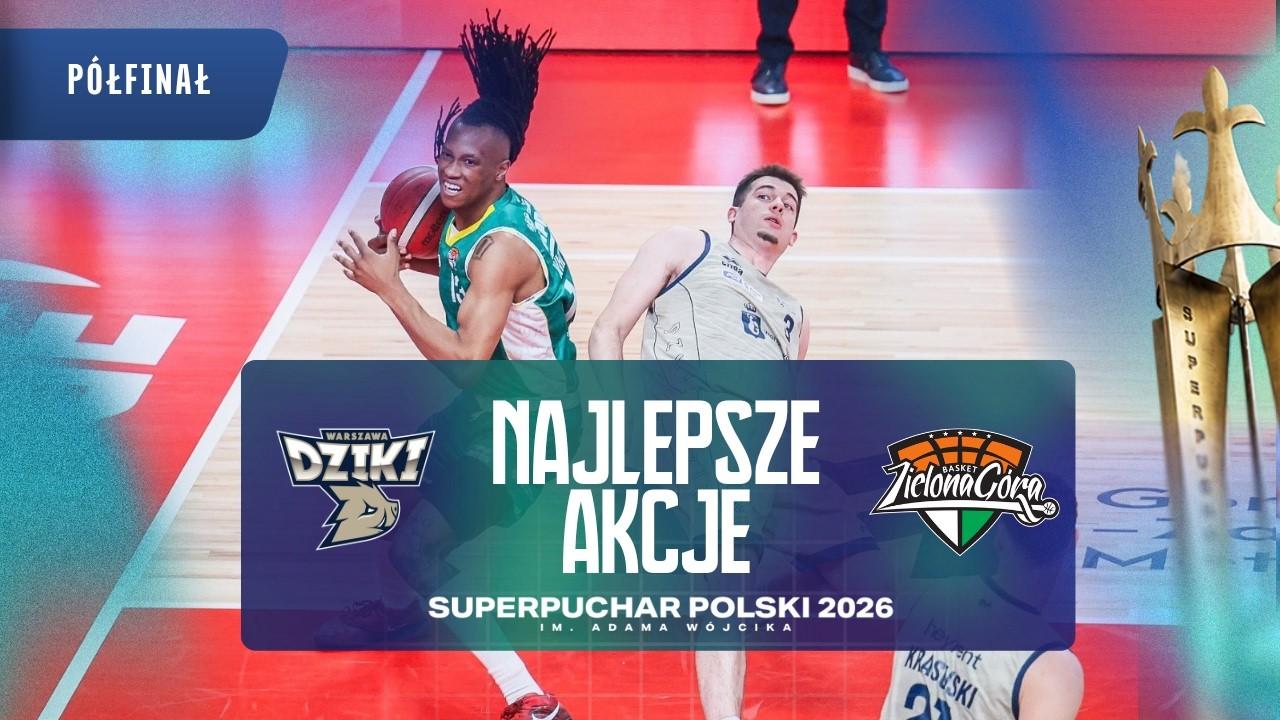 SKRÓT | Dziki - Zastal | półfinał Superpucharu Polski