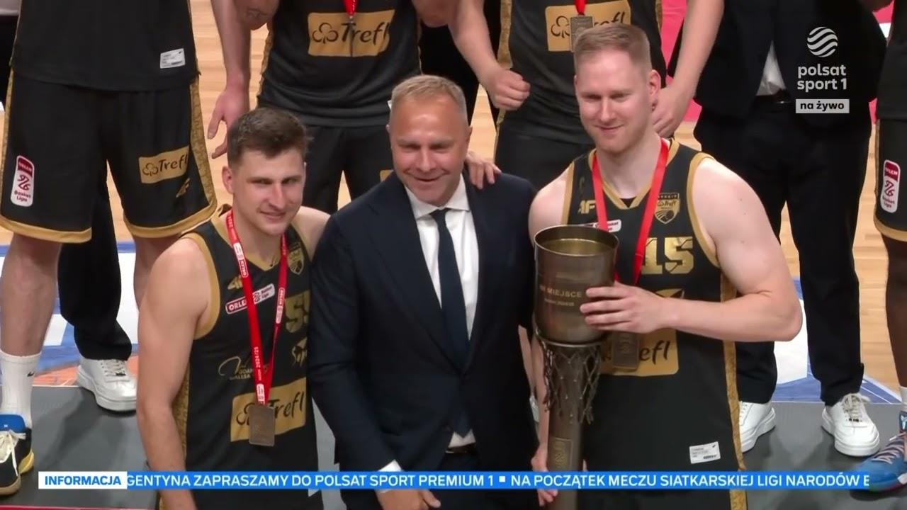 Trefl Sopot z brązowymi medalami Orlen Basket Ligi