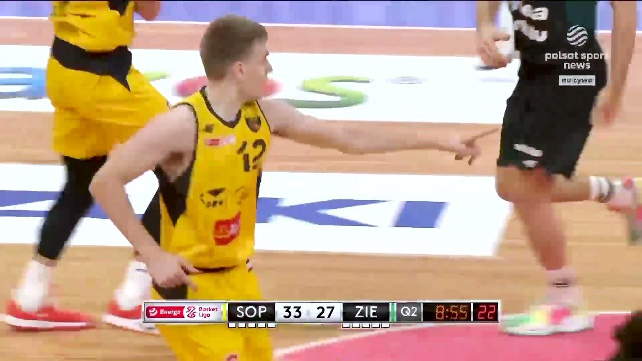 Daniel Ziółkowski! CO ZA AKCJA! #EnergaBasketLiga #PLKPL