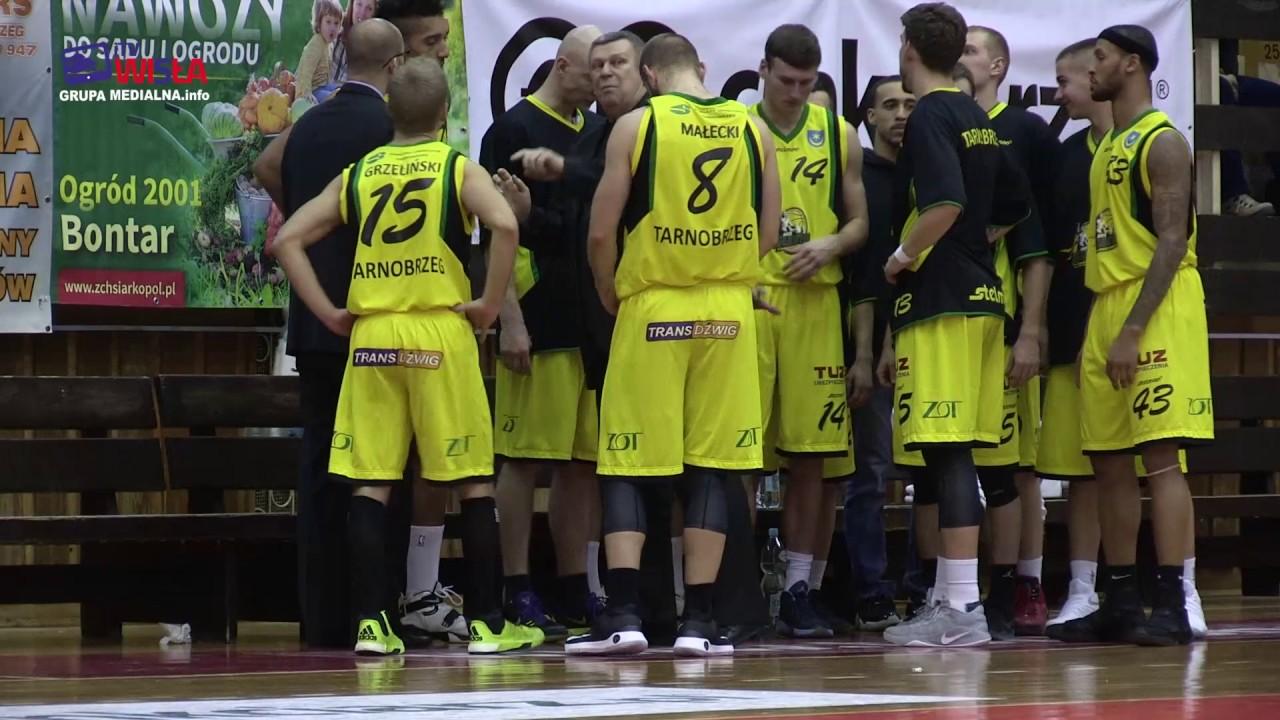 SIARKA TARNOBRZEG - STELMET BC ZIELONA GÓRA 65:105 (33:44) - FRAGMENTY I KONFERENCJA