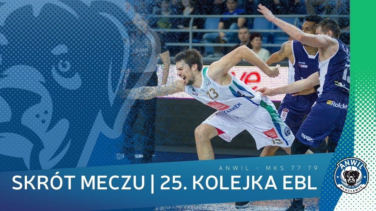 Anwil Włocławek - MKS Dąbrowa Górnicza 77:79 | Skrót meczu