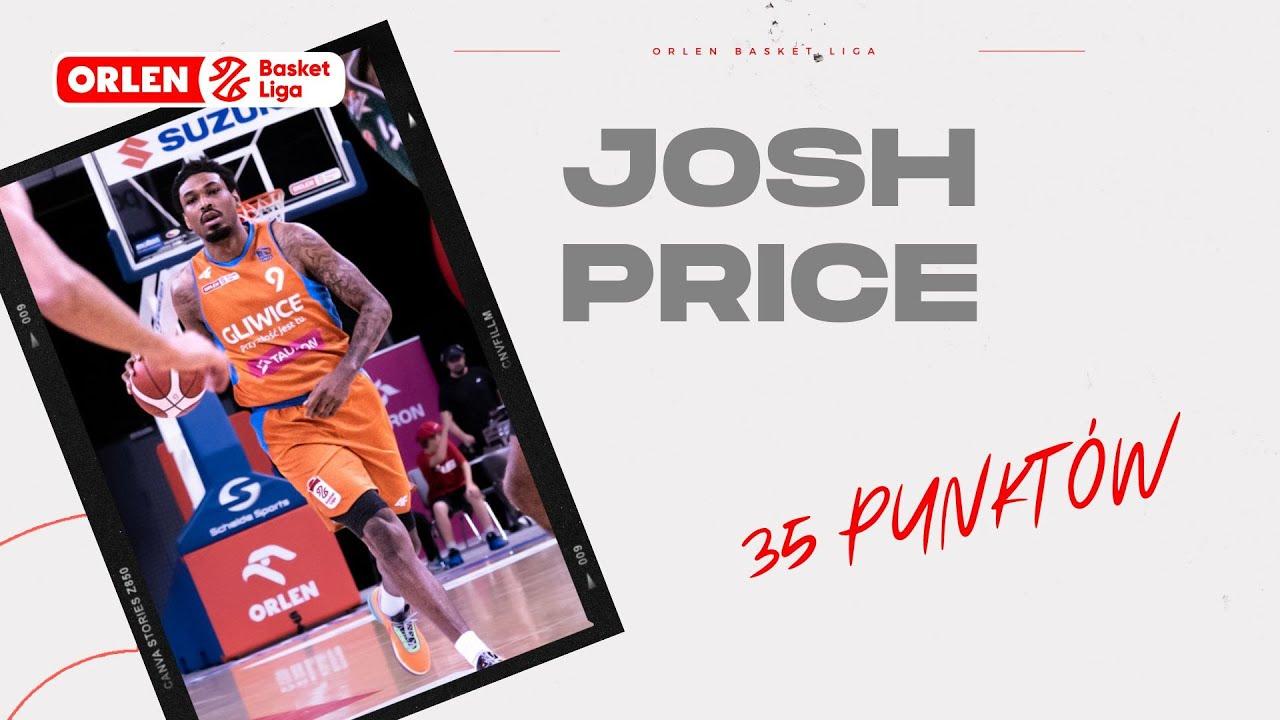 Josh Price - 35 punktów #ORLENBasketLiga #plkpl
