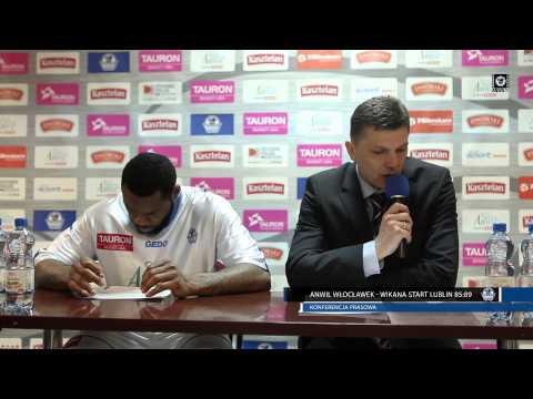 Anwil Włocławek - Wikana Start Lublin 85:89 | Konferencja prasowa