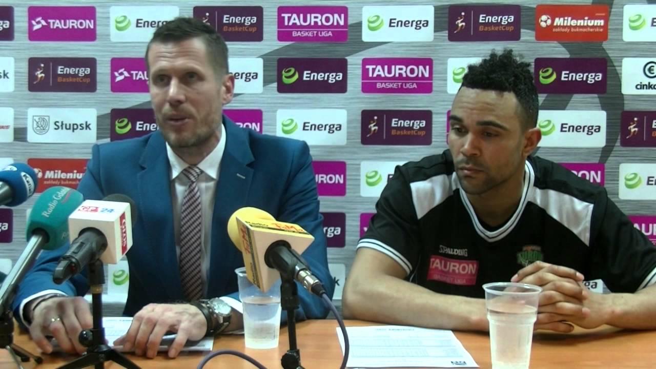 Konferencja pomeczowa: ENERGA CZARNI Słupsk 93:71 PGE Turów Zgorzelec