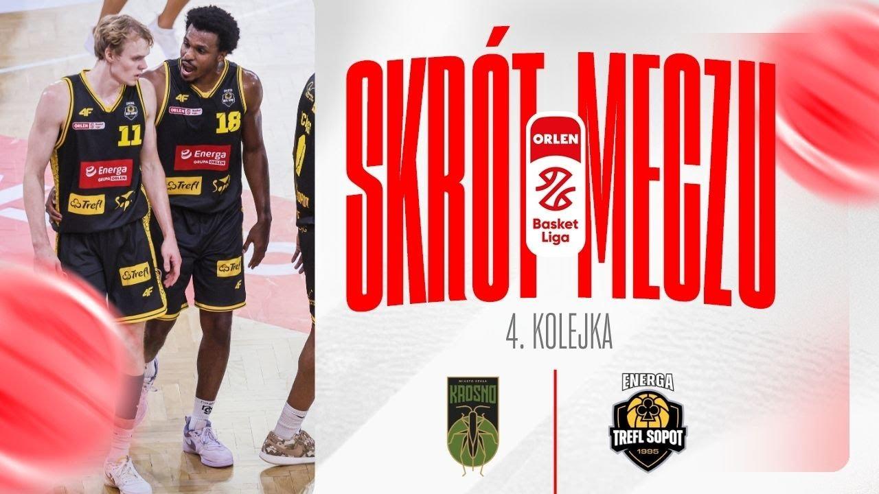 SKRÓT | Miasto Szkła - Energa Trefl | 4. kolejka