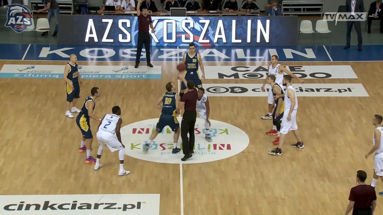 Skrót meczu, AZS Koszalin - Asseco Gdynia 69:72, 06.11.2016