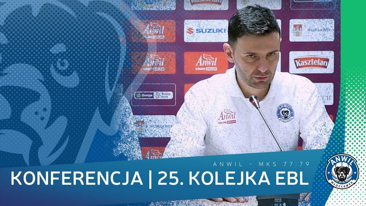Anwil Włocławek - MKS Dąbrowa Górnicza 77:79 | Konferencja prasowa
