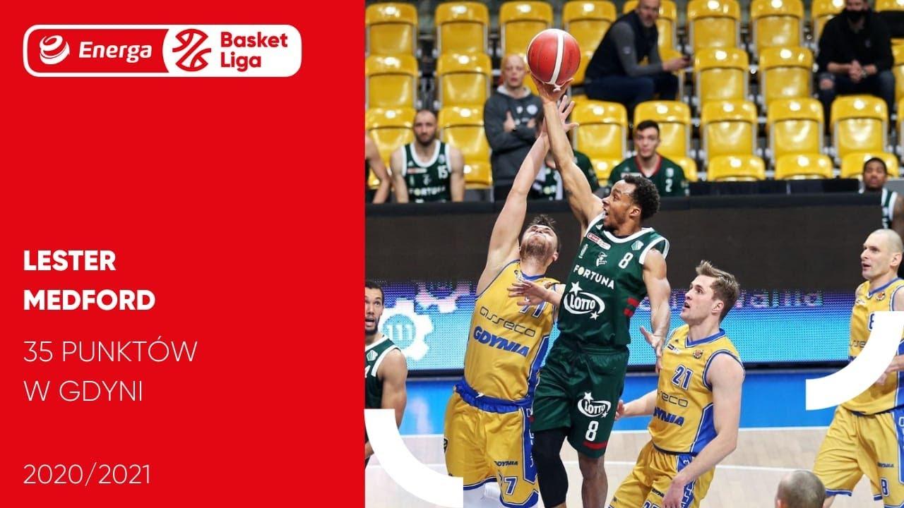 Lester Medford - 35 punktów w Gdyni! #EnergaBasketLiga #PLKPL