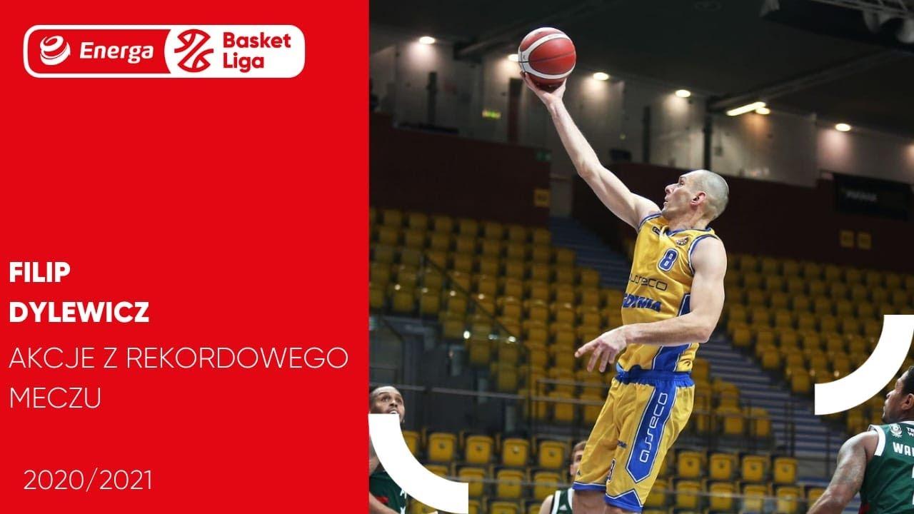 Najlepsze akcje Filipa Dylewicza z rekordowego meczu #EnergaBasketLiga #PLKPL