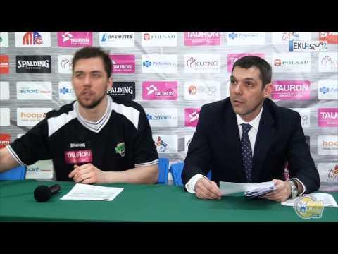 Zapis konferencji po meczu Polfarmexu Kutno z PGE Turów Zgorzelec  ( 01 lutego 2015r.)