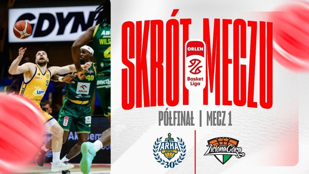 SKRÓT | AMW Arka - ORLEN Zastal | 1. mecz półfinału