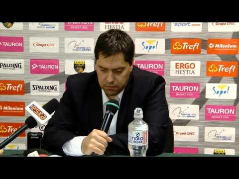 TBL: Trefl Sopot - Stelmet BC Zielona Góra (Konferencja prasowa) 22.11.2015