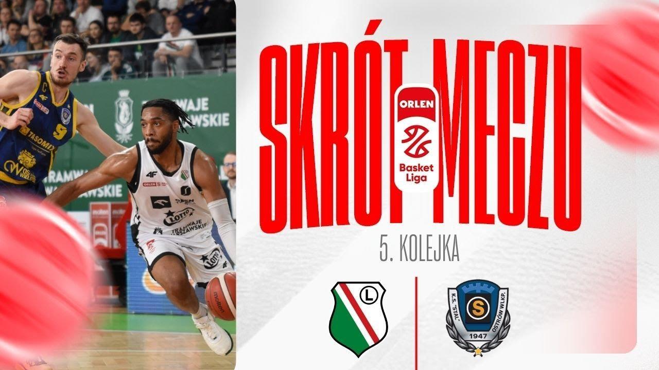 SKRÓT | Legia - Tasomix Rosiek Stal | 5. kolejka