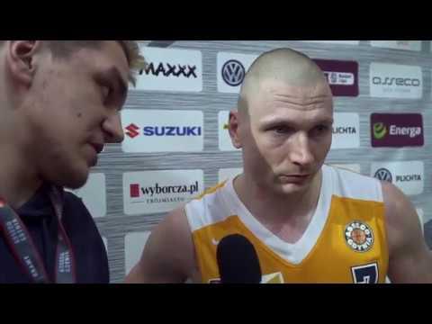Asseco Gdynia vs. MKS Dąbrowa Górnicza - wywiady - 04.04.2018