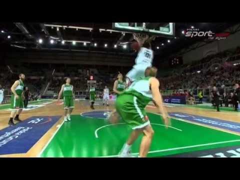 Tony Taylor&Chris Wright alley-oop! - PGE Turów Zgorzelec