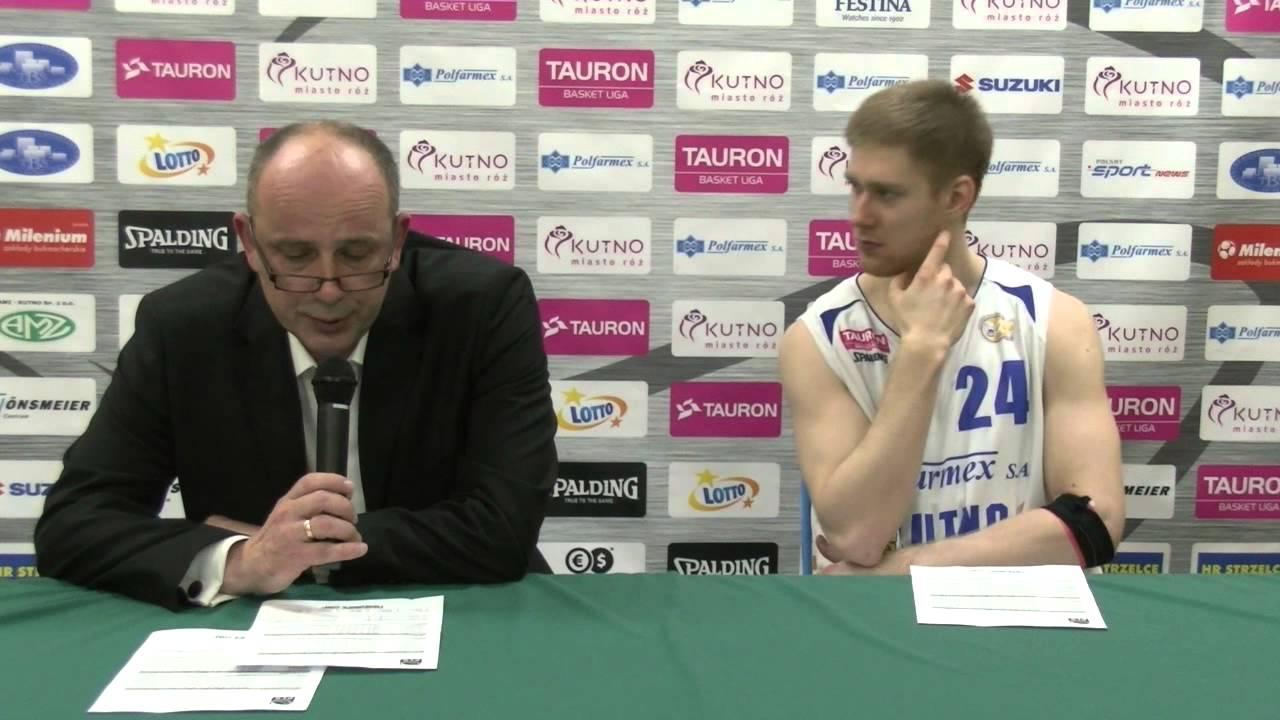 Konferencja pomeczowa Polfarmex Kutno - Trefl Sopot - 19.03.2016