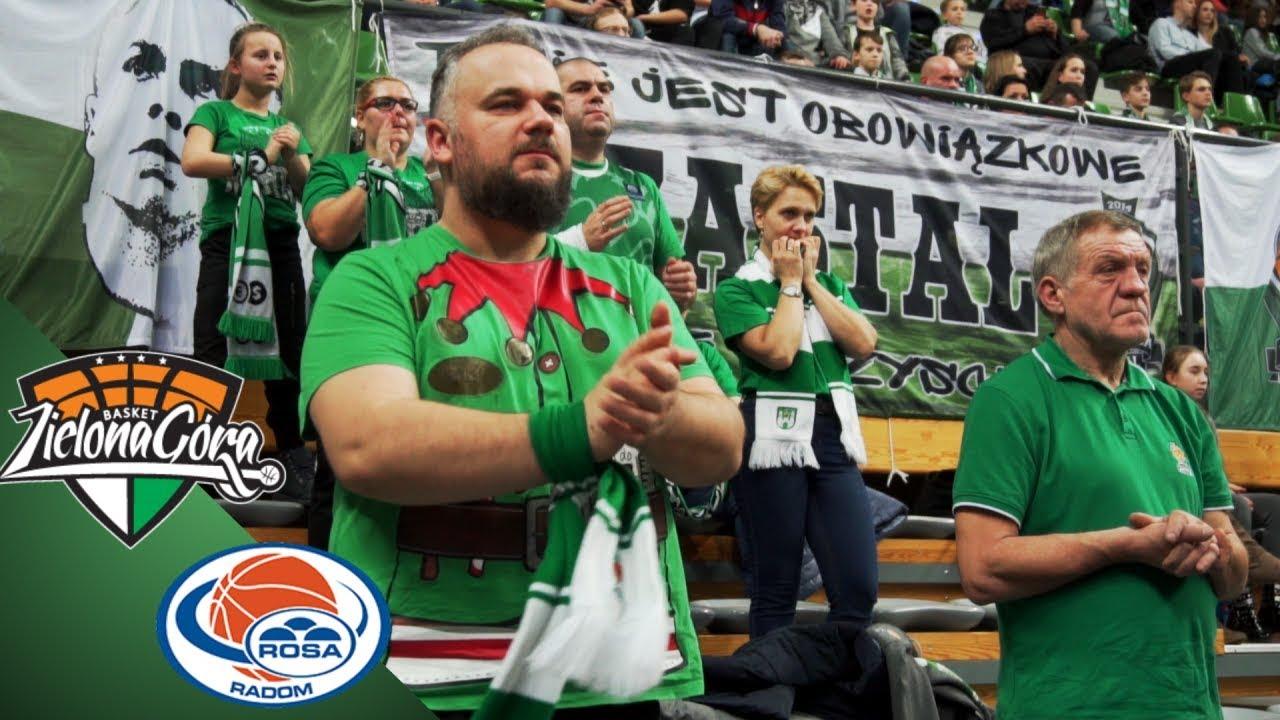 Stelmet Enea BC Zielona Góra - Rosa Radom 99:71 - skrót meczu