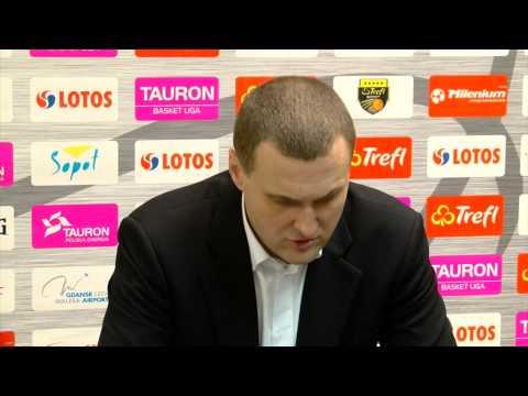 TBL: Trefl Sopot - Polfarmex Kutno (Konferencja prasowa) 29.03.2015