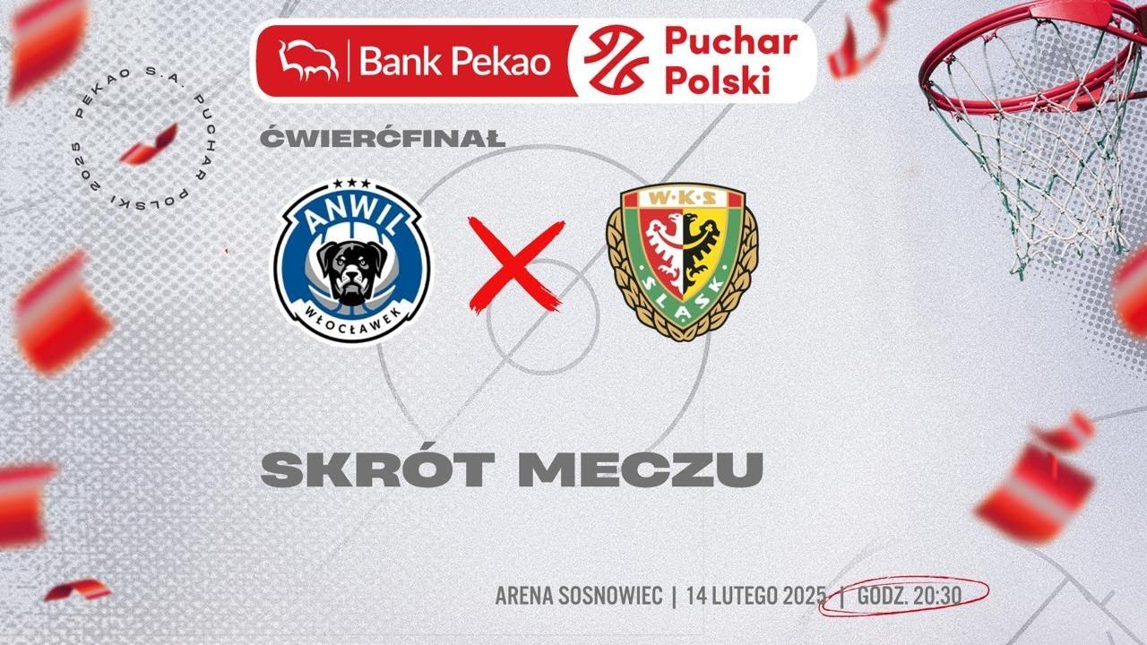 Anwil - WKS Śląsk | Skrót meczu