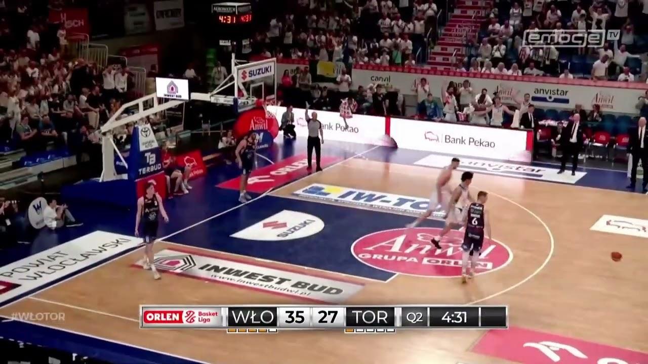 MEGA ALLEY-OOP! Sanders do Petraska! #ORLENBasketLiga #PLKPL