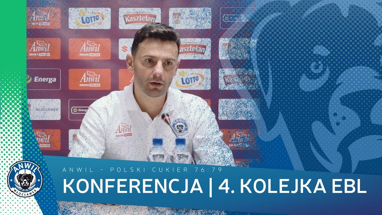 Anwil Włocławek - Polski Cukier Toruń 76:79 | Konferencja prasowa