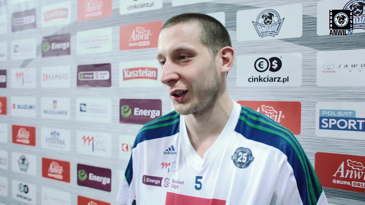 Michał Nowakowski | Anwil Włocławek – Stelmet Enea BC Zielona Góra 57:70