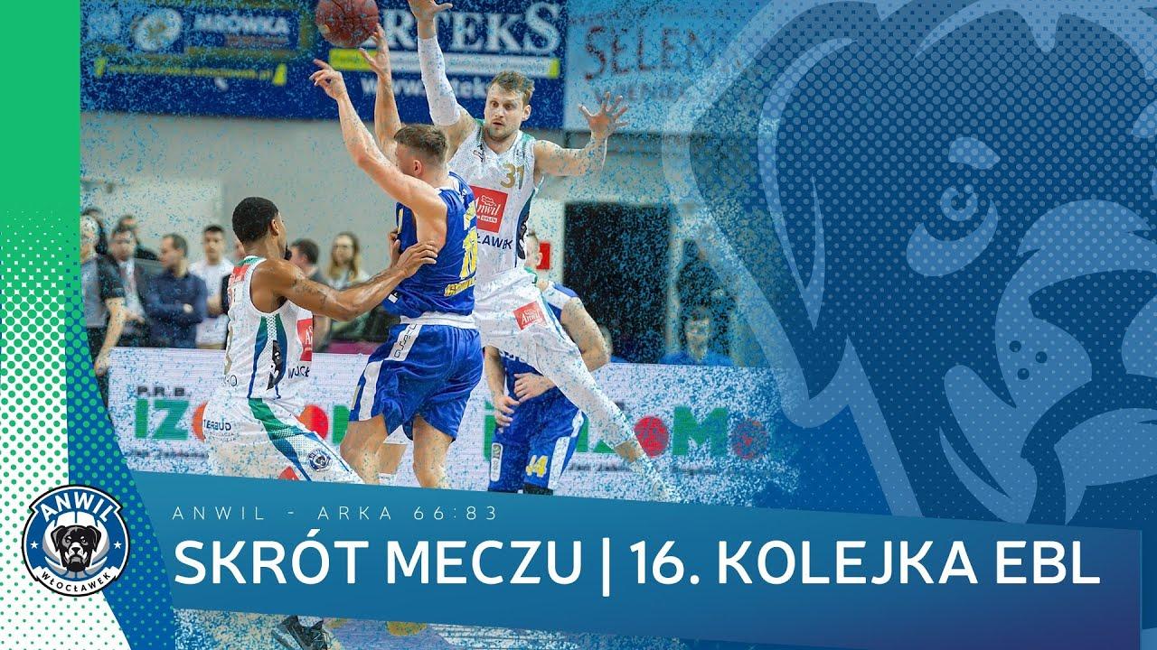 Anwil Włocławek - Arka Gdynia 66:83 | Skrót meczu