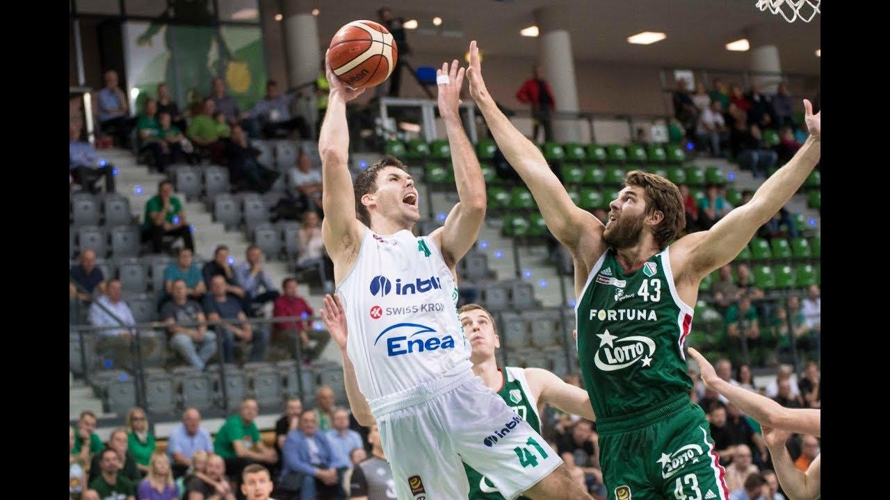 Stelmet Enea BC Zielona Góra - Legia Warszawa 103:64 - skrót meczu