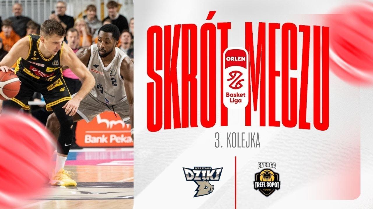 SKRÓT | Dziki - Energa Trefl | 3. kolejka