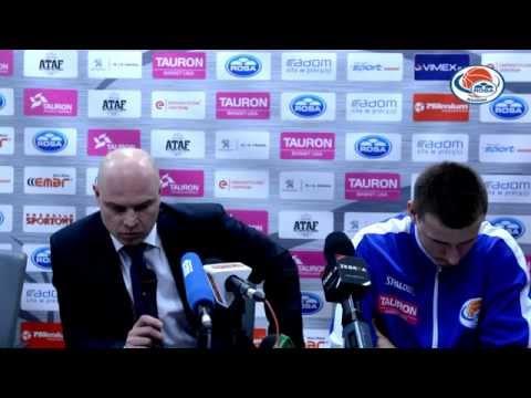 Rosa TV: Konferencja prasowa po meczu Rosa Radom – AZS Koszalin 81:85 - 20.03.2015