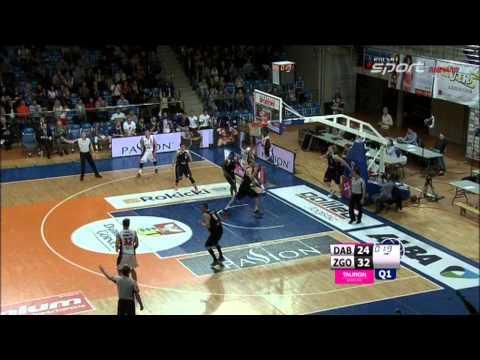 Ken Brown - efektowne wejście pod kosz - MKS Dąbrowa Górnicza
