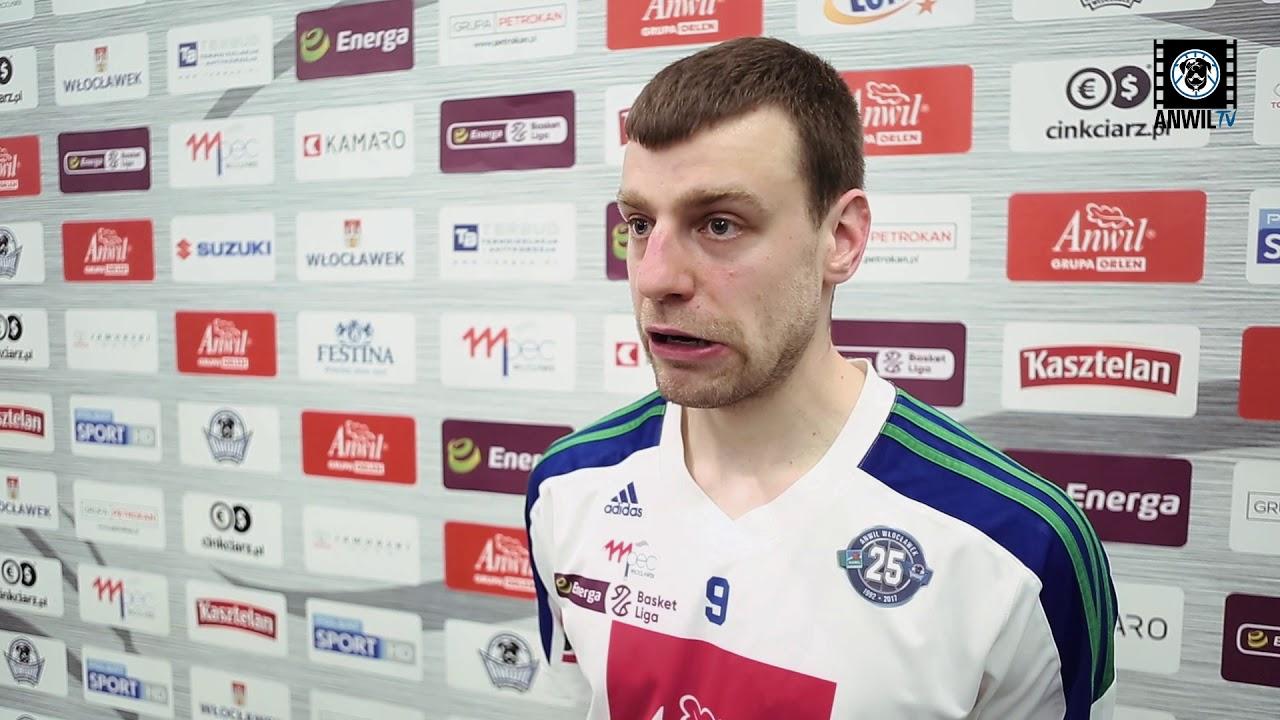 Anwil Włocławek - Polpharma Starogard Gdański 106:56 | Kamil Łączyński