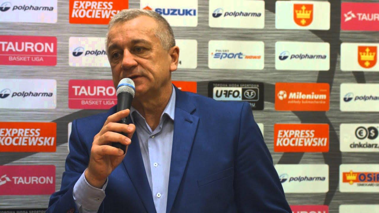 Konferencja prasowa po meczu Polpharma Starogard Gd. - Stelmet BC Zielona Góra