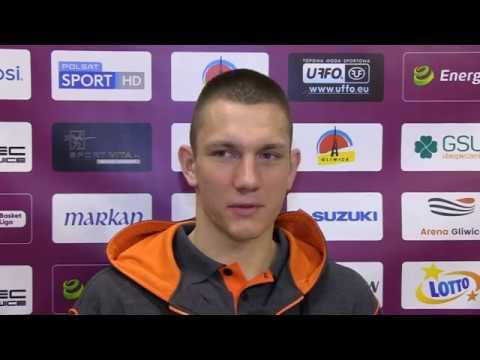 Szymon Kiwilsza po meczu GTK - AZS Koszalin