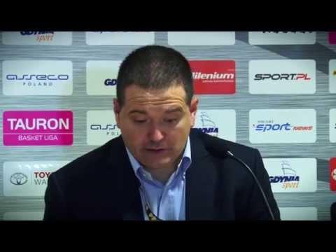 Konferencja prasowa: Asseco Gdynia vs. Stelmet Zielona Góra