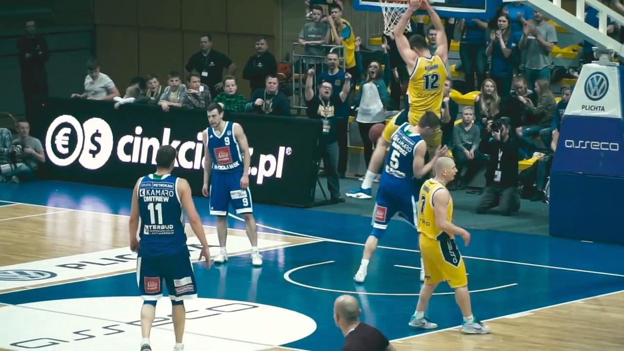 Mikołaj Witliński dwa wsady - Asseco Gdynia #PLKPL