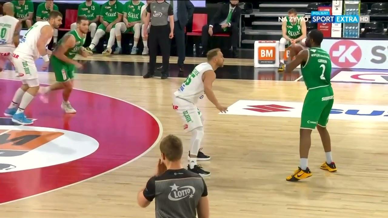 Gibson do Stewarta nad kosz! #EnergaBasketLiga #PLKPL