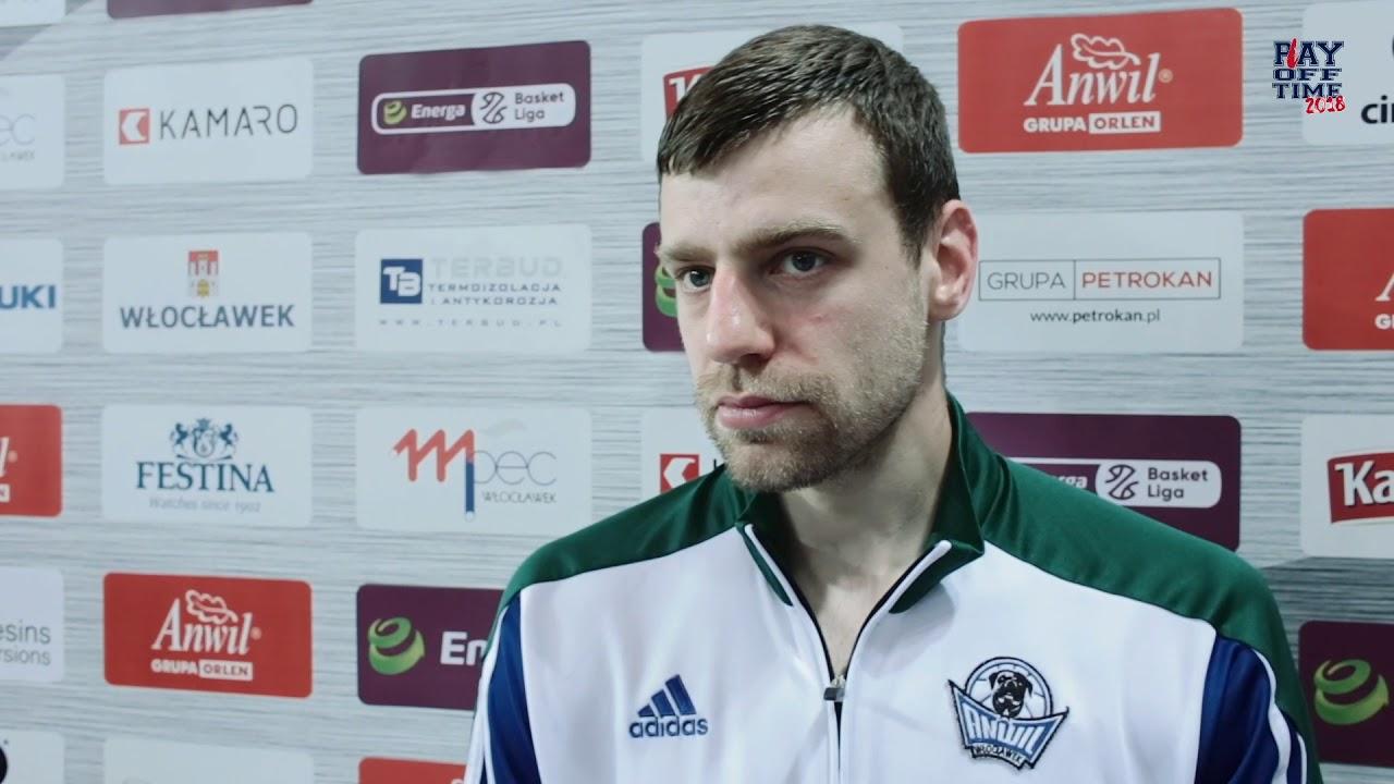 Anwil Włocławek - Stelmet Enea BC Zielona Góra 74:90 | Kamil Łączyński